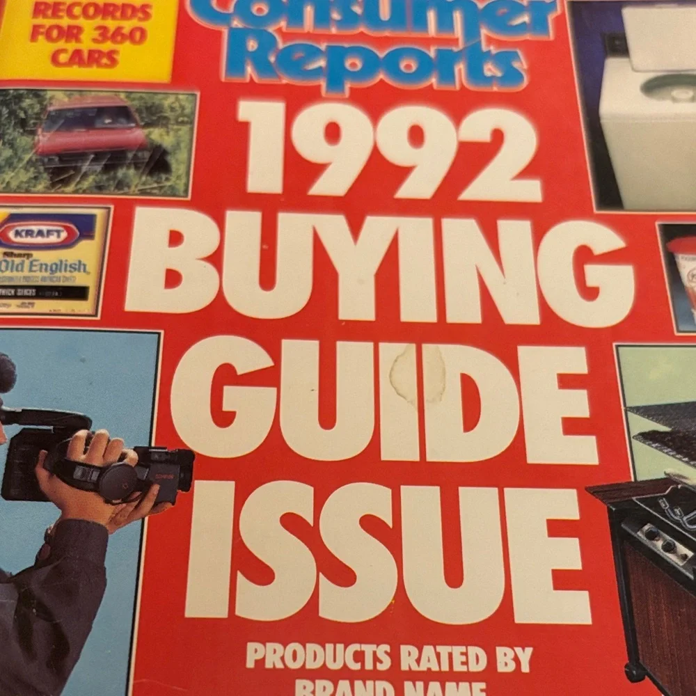 1992 Buying Guide Issue - Product Ratings & Reviews Magazine
